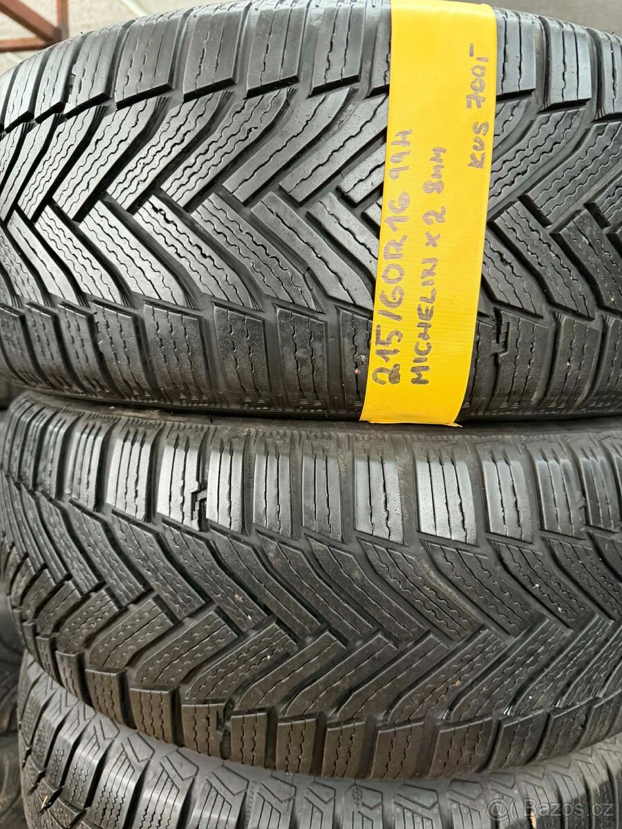 215/60r16 zimní pneu Michelin - 2