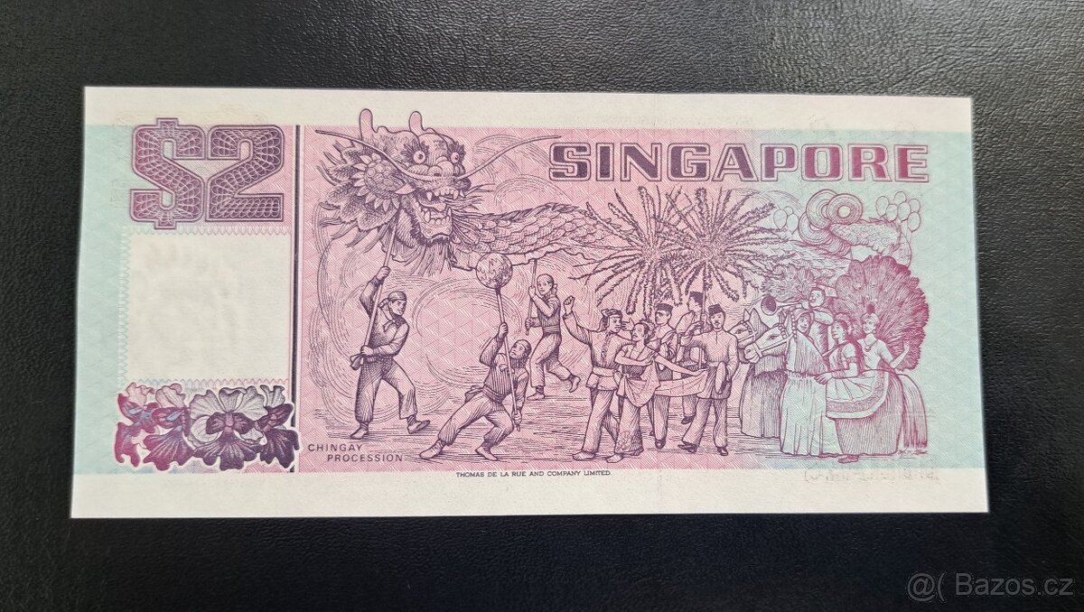 2 Dollas, Singapur, UNC - 2