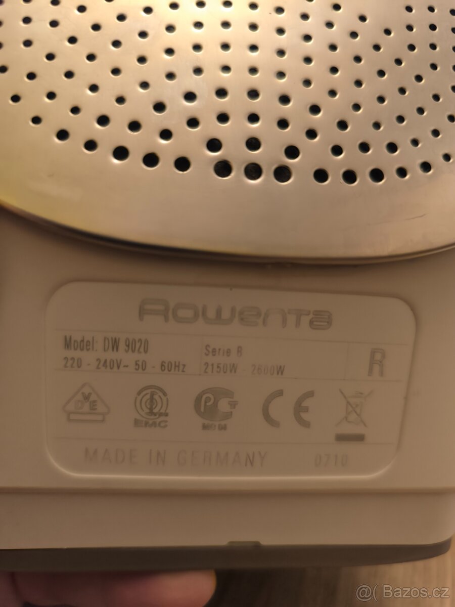 napařovací žehlička Rowenta - 2