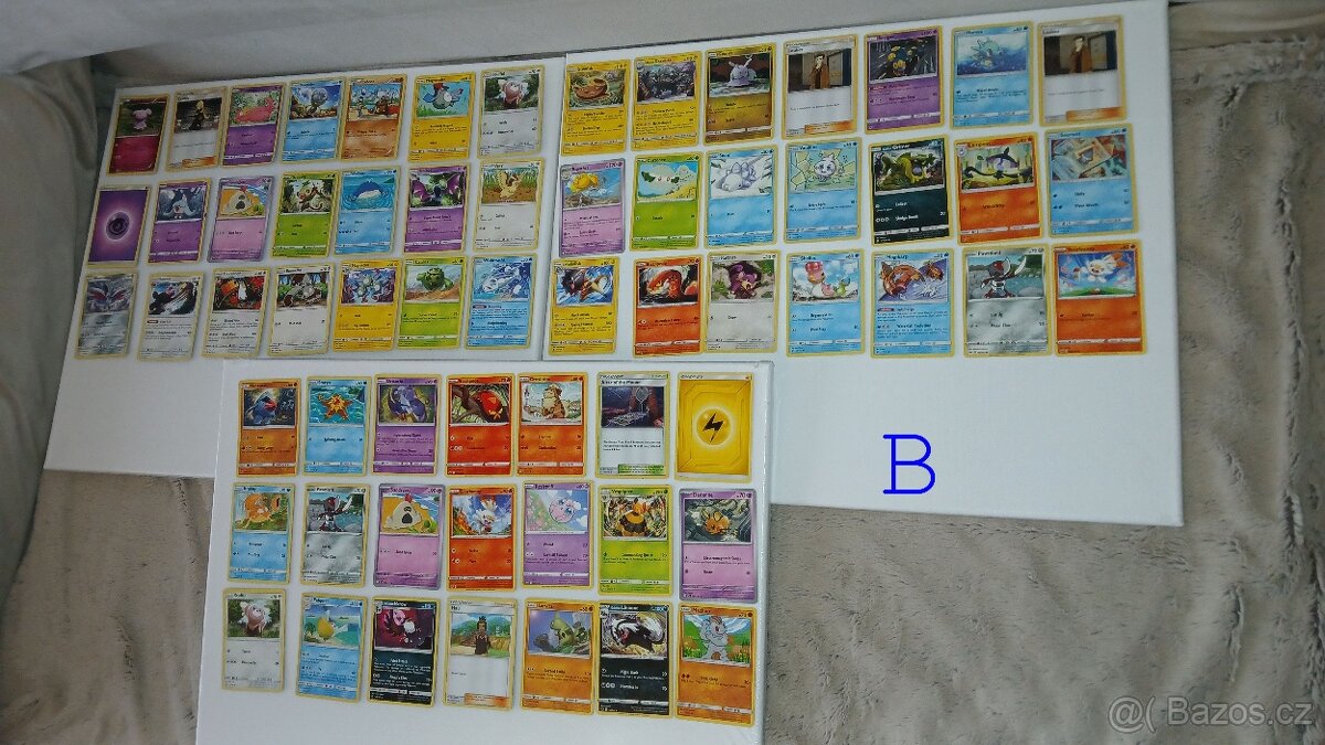 Pokemon kartičky cena je za 1 sestavu dle fotek - 2