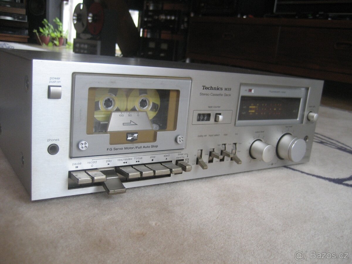 Prodám tape deck TECHNICS RS-M33 - 2