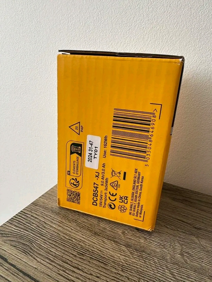 Aku baterie DeWALT 18v 54v - 2