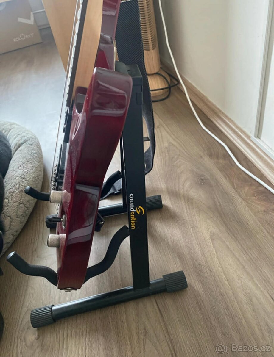 Kytara ESP LTD MH100QMNT SeeThru Black Cherry - 2