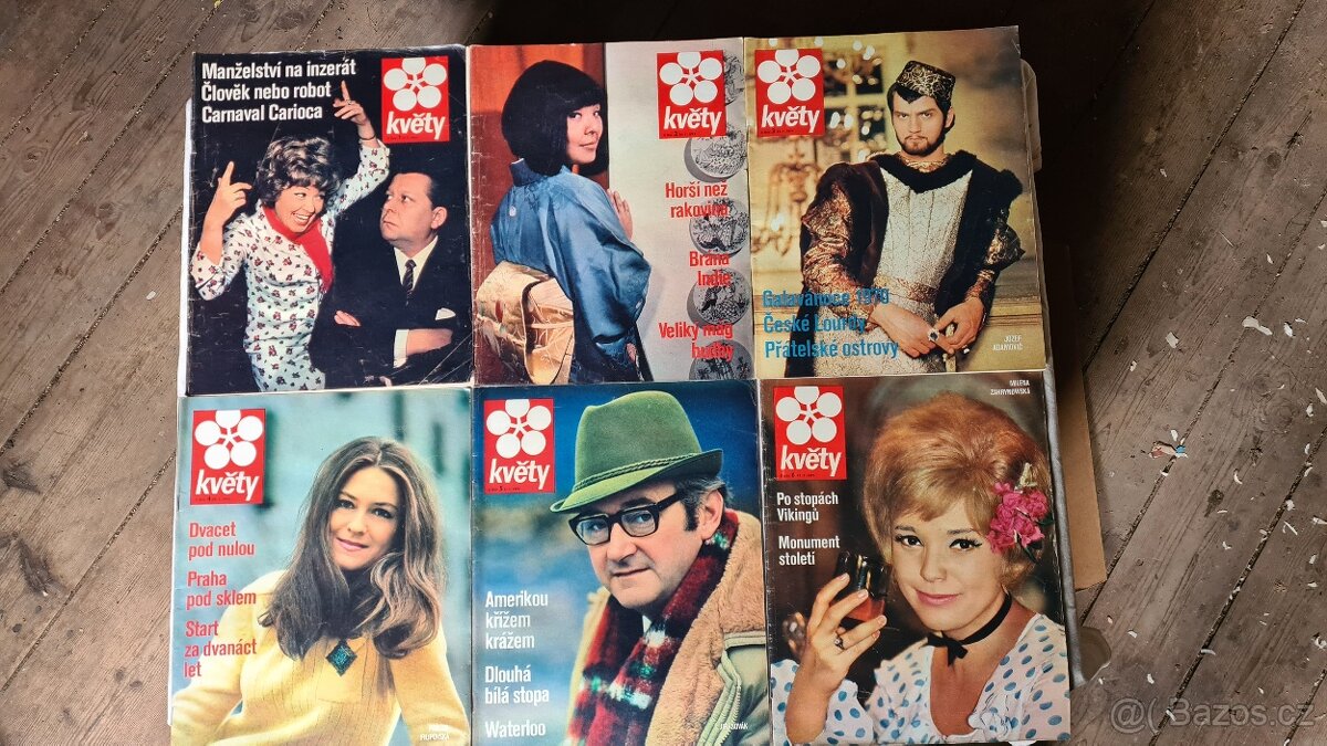 Květy ročník 1971 - 2