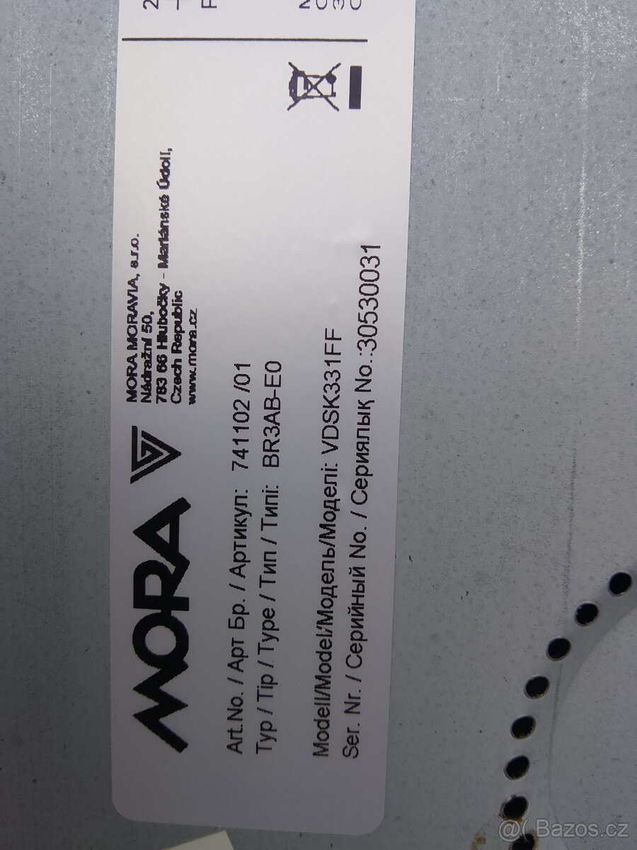 Sklokeramická deska Mora - 2