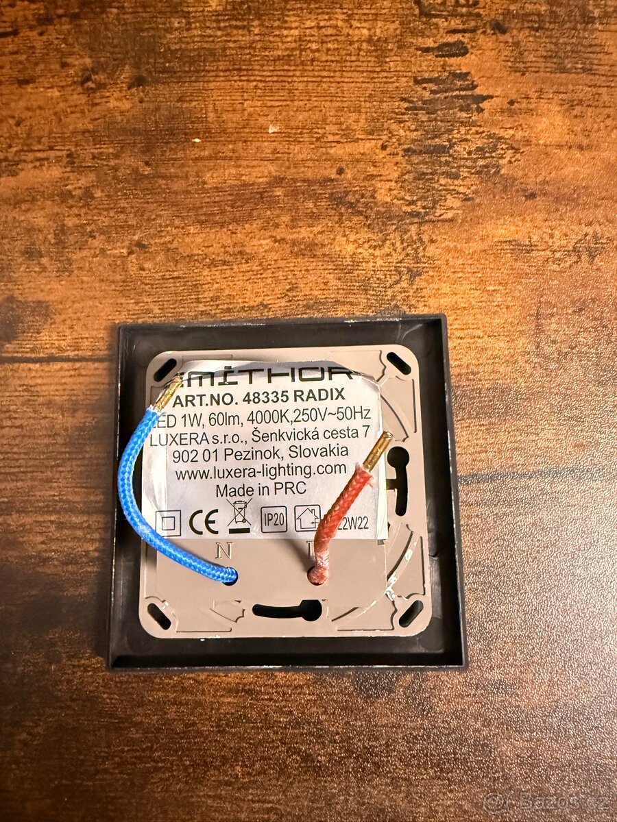 Nástěnné LED svítidlo schodišťové 5x - 2