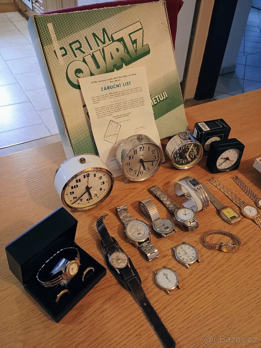 Hodiny, hodinky, budíky - 2