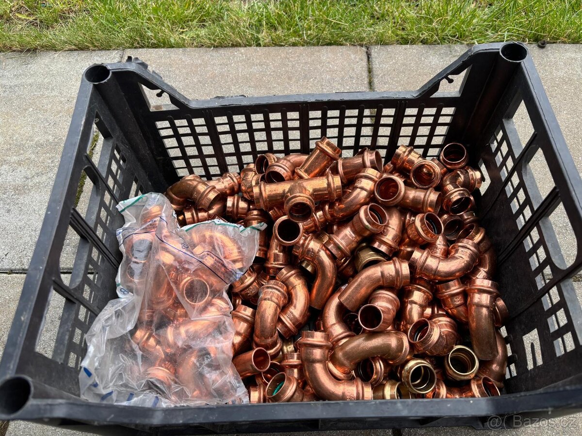 CU Měɗ lisovací tvarovky - 2