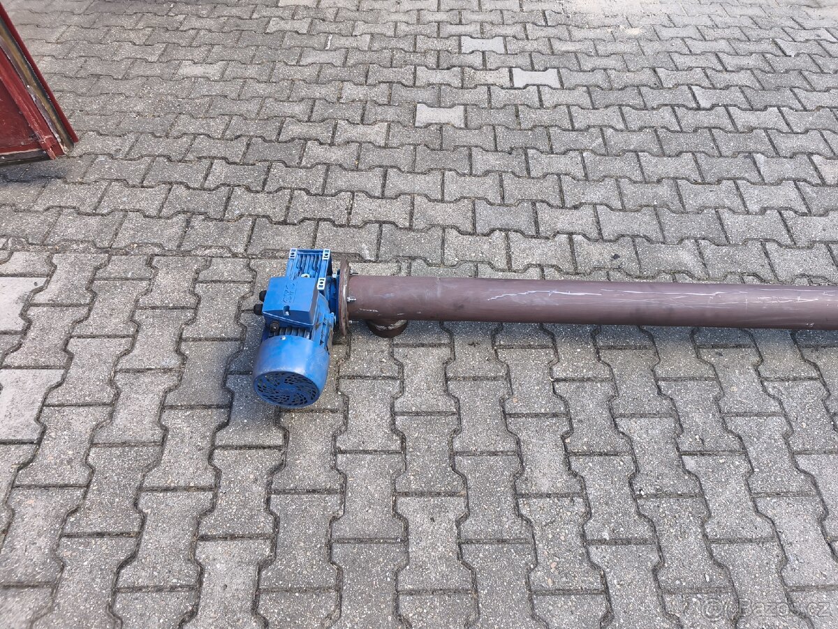 Šnekový dopravník. - 2