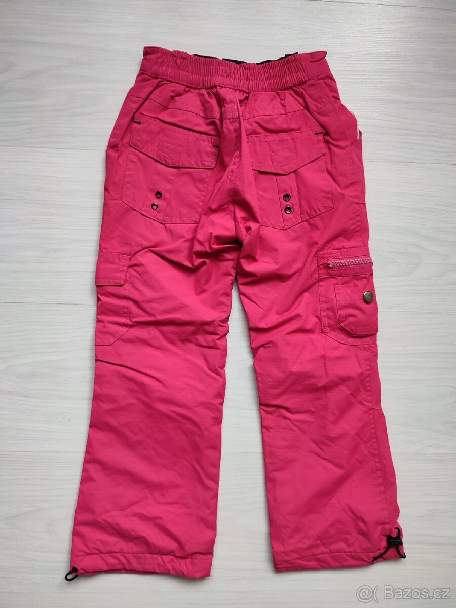 Zateplené kalhoty vel. 116 - 2