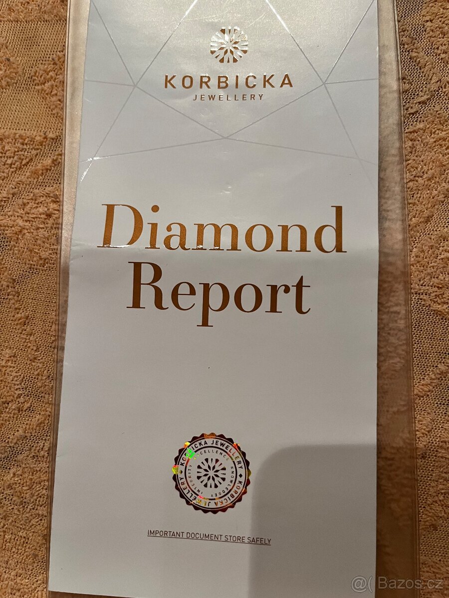 Zlatý prsten korbička 585 - 2