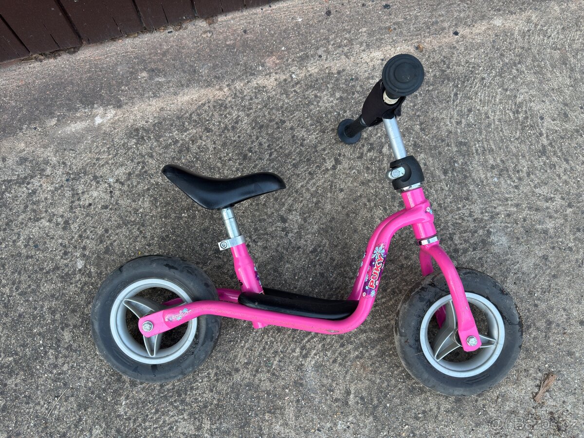 Dětské odrážedlo Puky růžové - 2