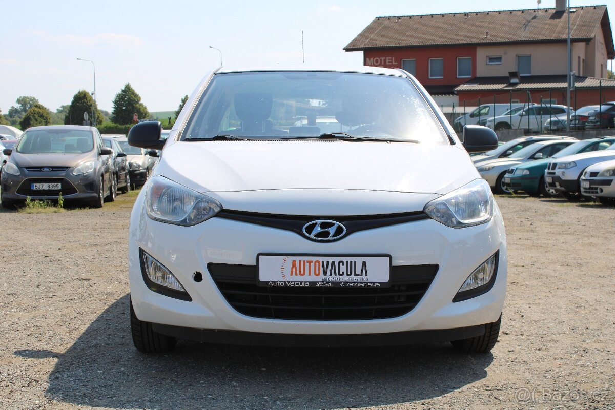 Hyundai i20, 1,2i 62KW, 1.maj.,ČR, 66.273 km, r.v. 2014 - 2