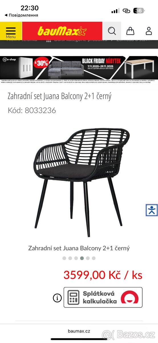 Nábytek na balkon nebo do zahrady - 2