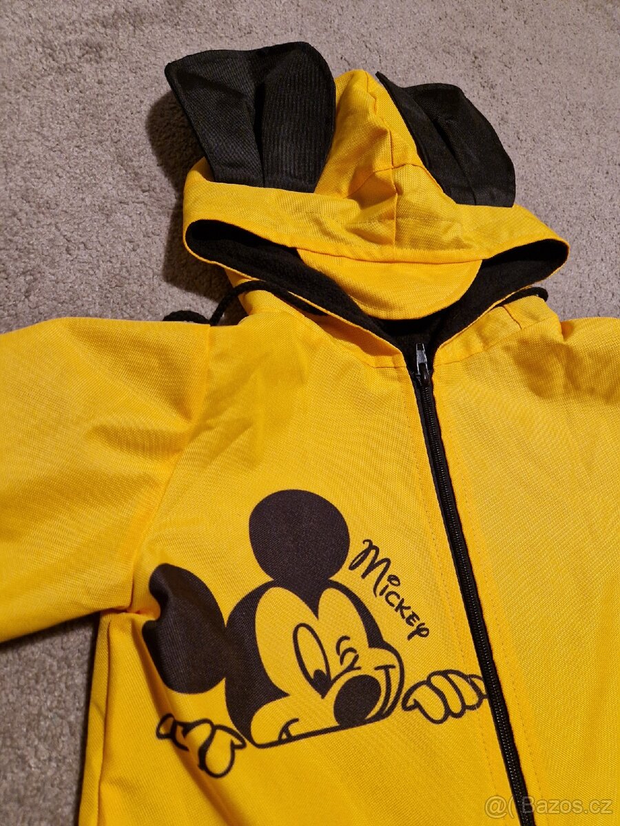 Ručně šitá softshelová bunda vel cca 116 - 2