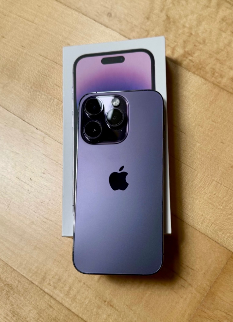 iPhone 14 Pro Deep Purple BATERIE 100% TOP - 2
