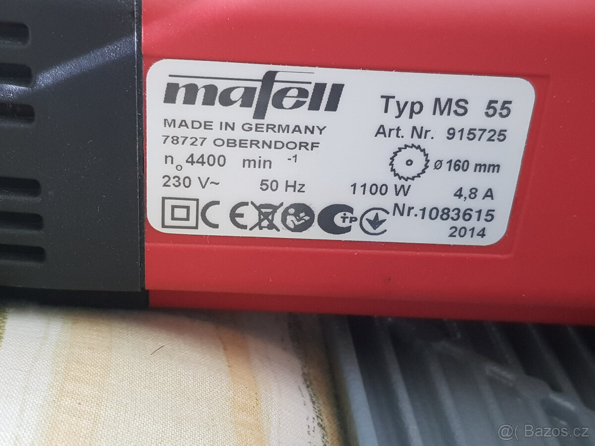 Mafell MS_55_ruční kotoučová_okružní pila - 2