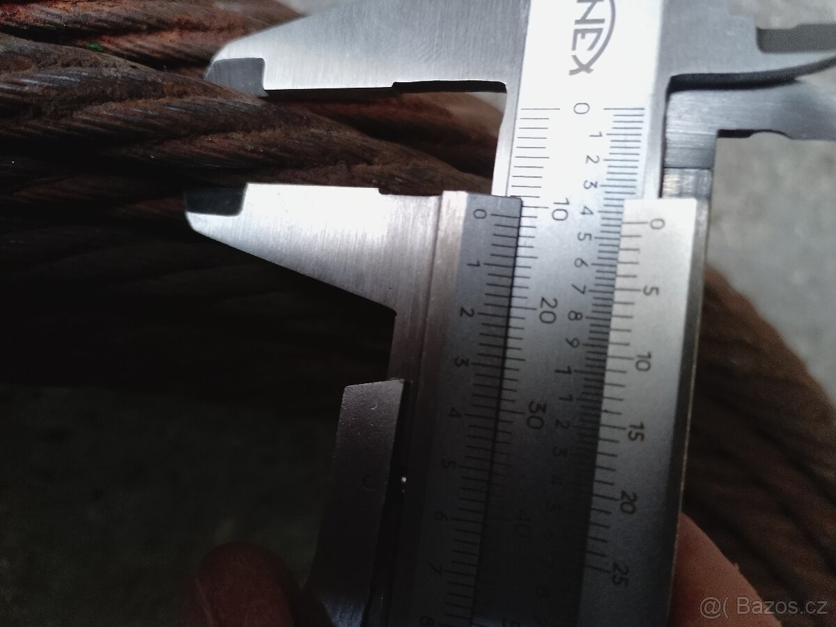 Ocelové lano 40m, průměr 11mm - 2