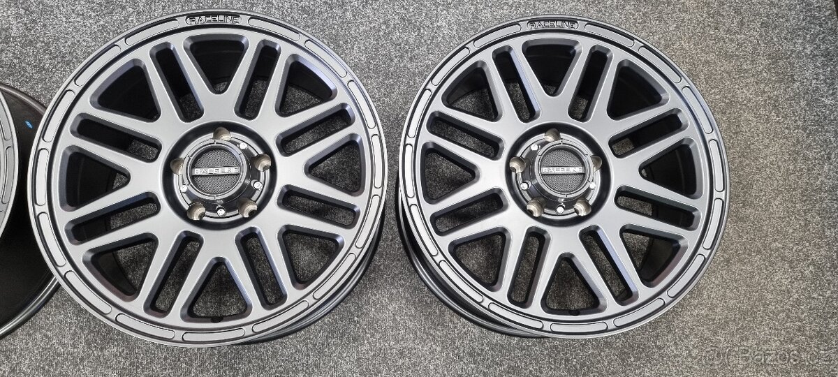 Alu disky Raceline Satin Black 5x139.7 9x20 106.5 AMERIKA - 2