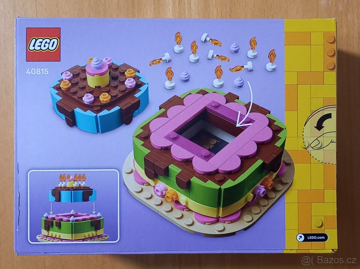 Lego 40815 narozeninový dort - 2