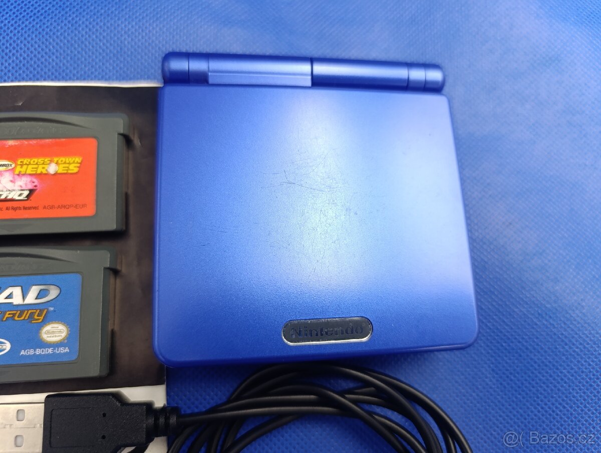 Nintendo Gameboy Advance SP + Hry - 2