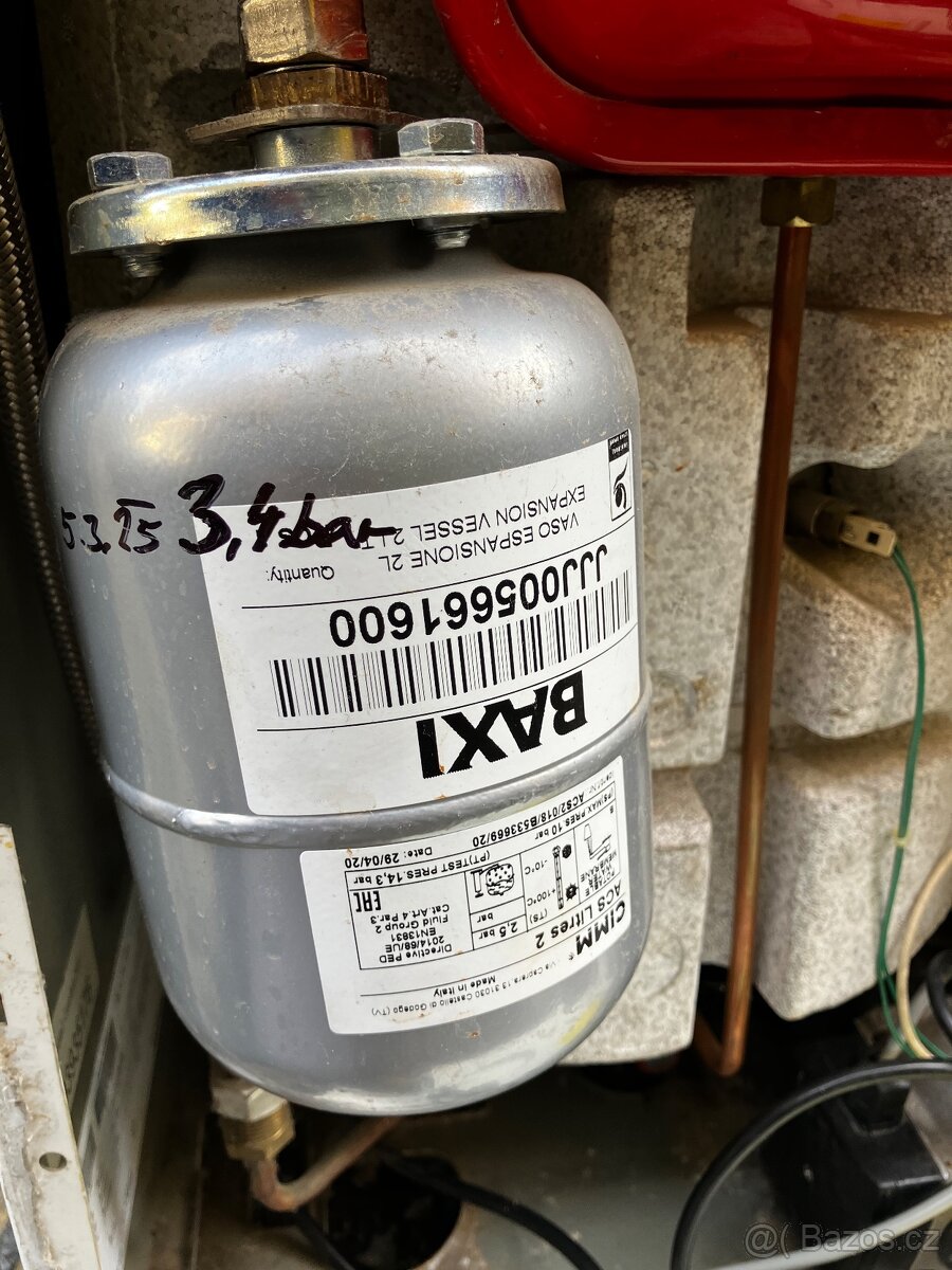 Plynový kotel Baxi - díly - 2