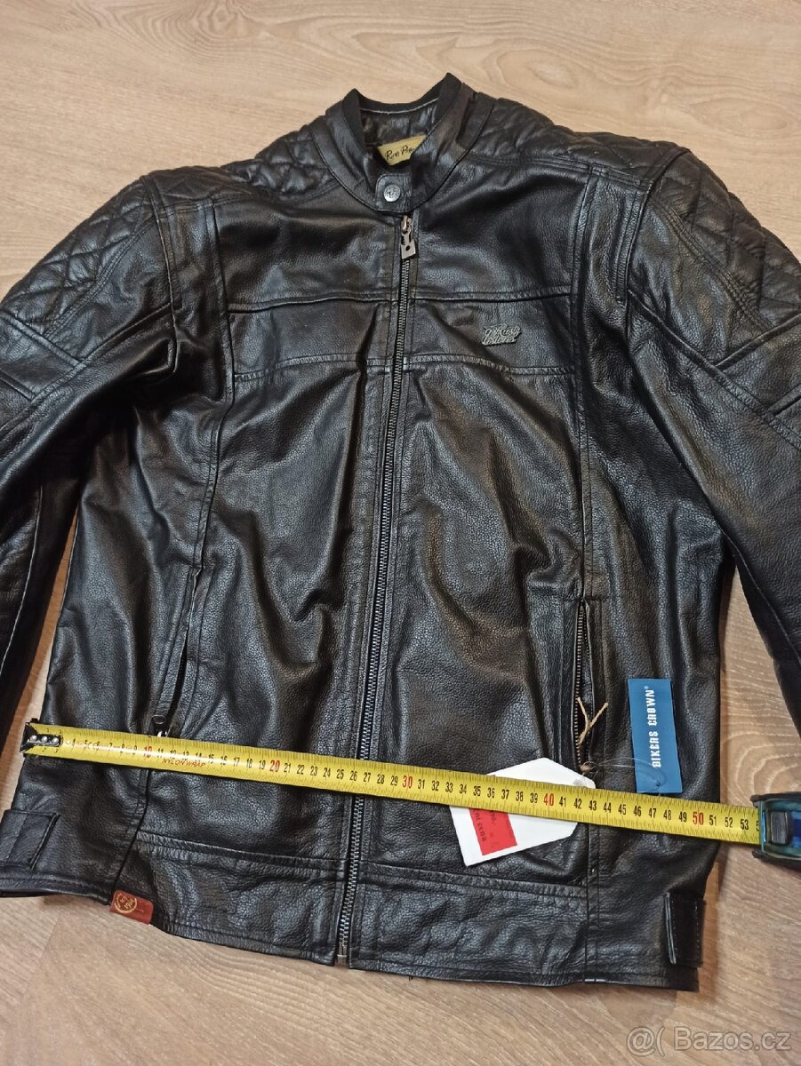 Kožená moto bunda Rusty Pistons - 2