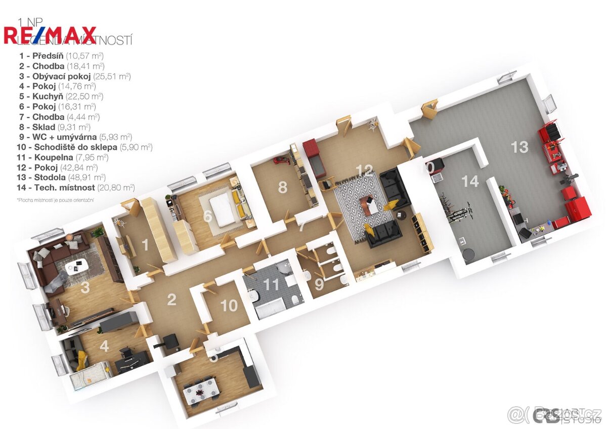 Prodej chalupy 460 m2, obec Razová - 2