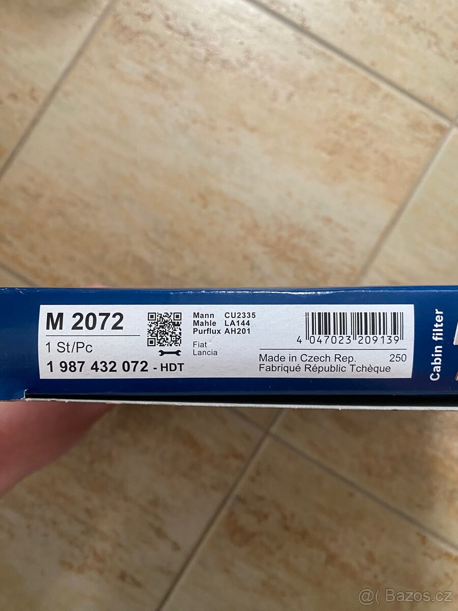 Kabinový filtr fiat - 2