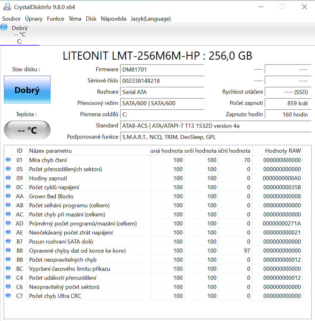 256GB SSD mSATA - 2