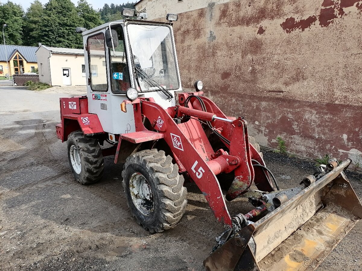 Kloubový nakladač O&K L5, hmotnost 4500 kg, pohon 4x4, - 2