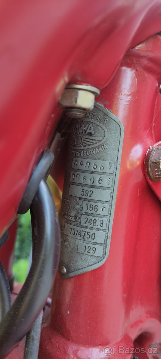 Prodám Jawa 250/592 - 2