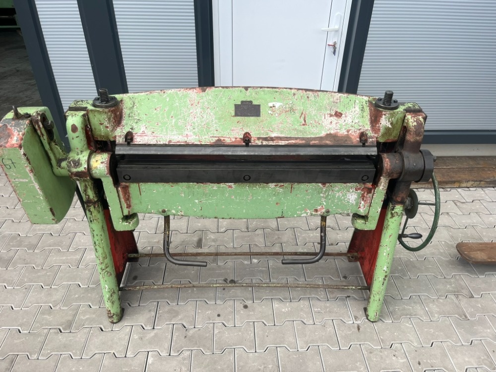 Ruční ohýbačka plechů XO 1000/3 - 2