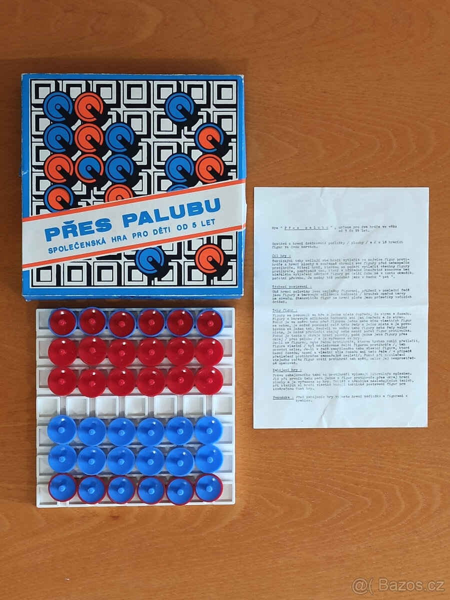 Retro společenská hra "Přes palubu" - 2