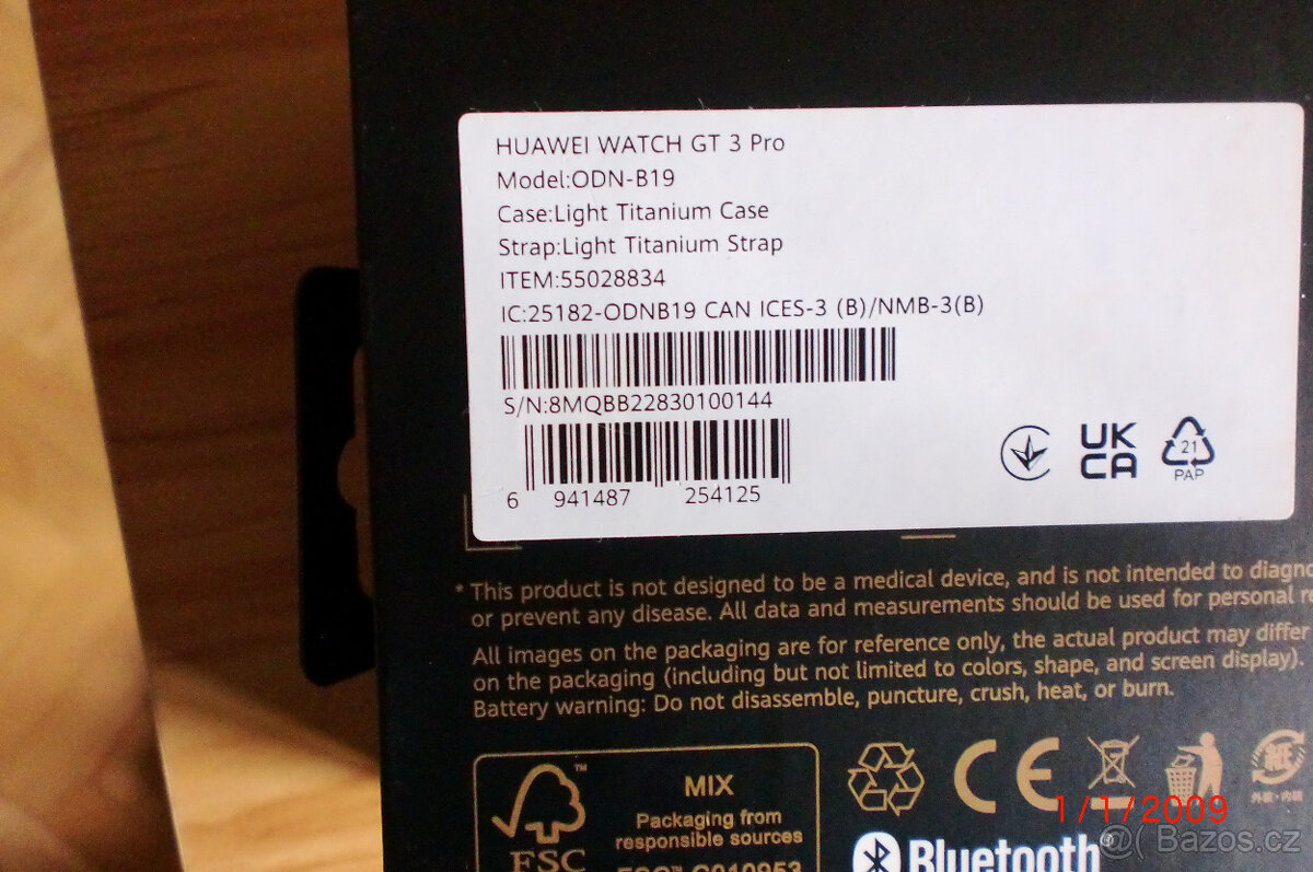 Huawei watch GT 3 PRO titanium - 2