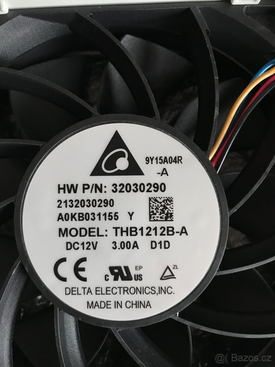 Chladicí ventilátor Delta THB1212B-A (12V / 3A) - 2