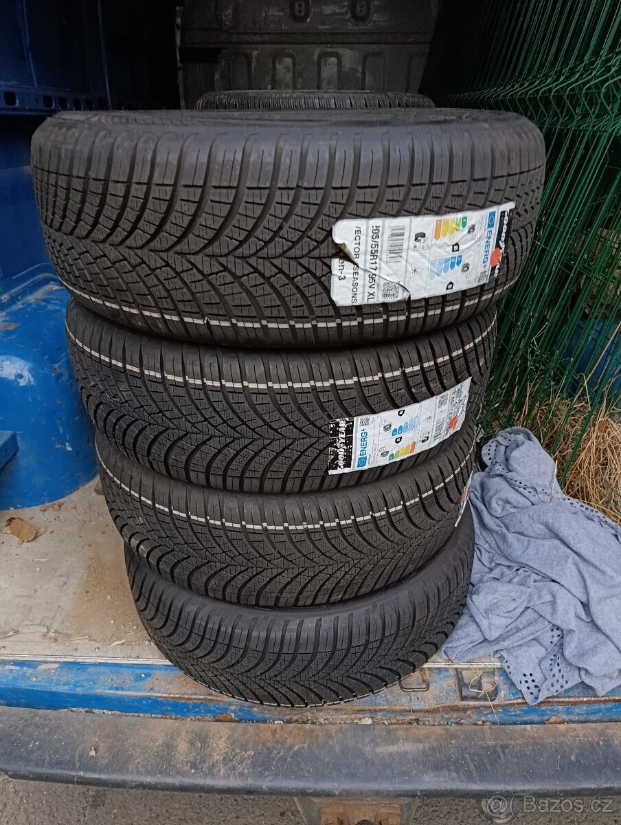 205/55r17 celoroční pneu sada - 2