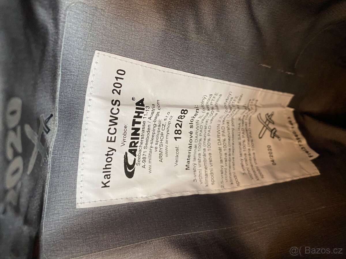Kalhoty ECWCS vz.95 Gore-Tex - 2