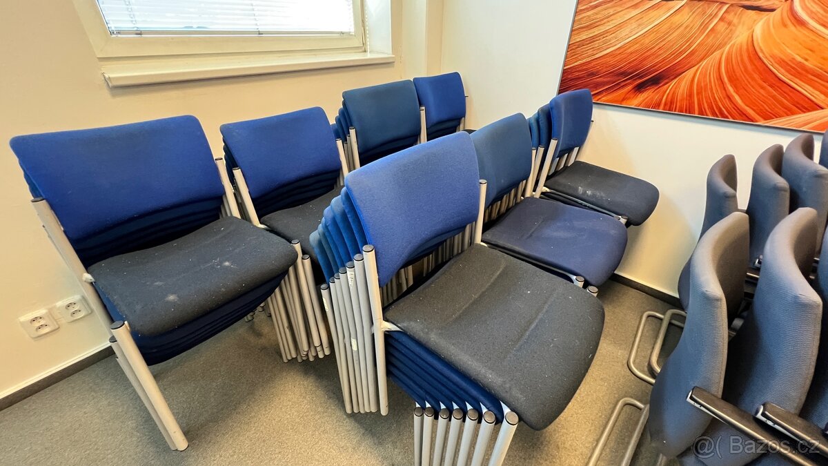 Kancelářská židle, konferenční židle, návštevnické kvalitní - 2