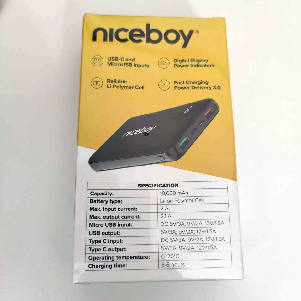 Powerbanka Niceboy 10.000 mAh - Nová - 2