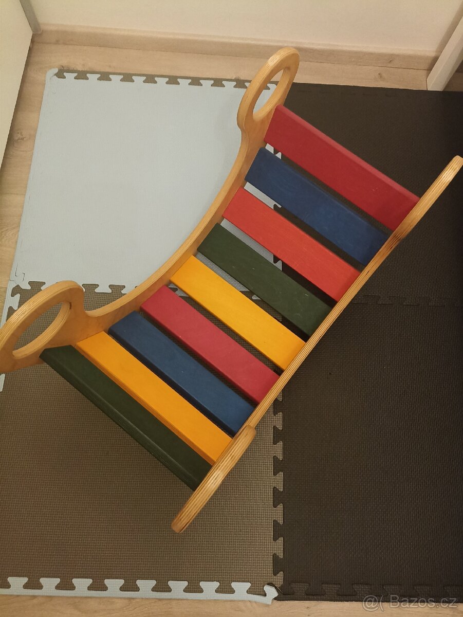 Utukutu dřevěná houpačka - 2