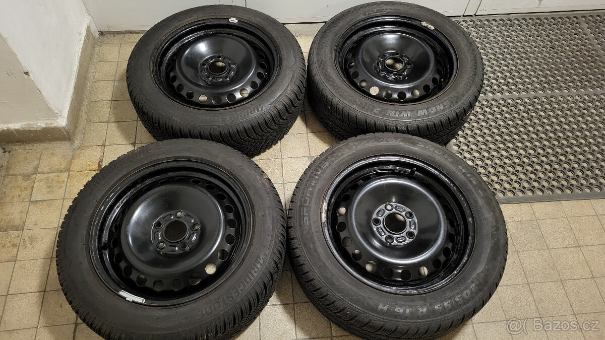 90% zimní kola 16" 5x108 ET50 Ford Focus,C-Max,Mondeo - 2