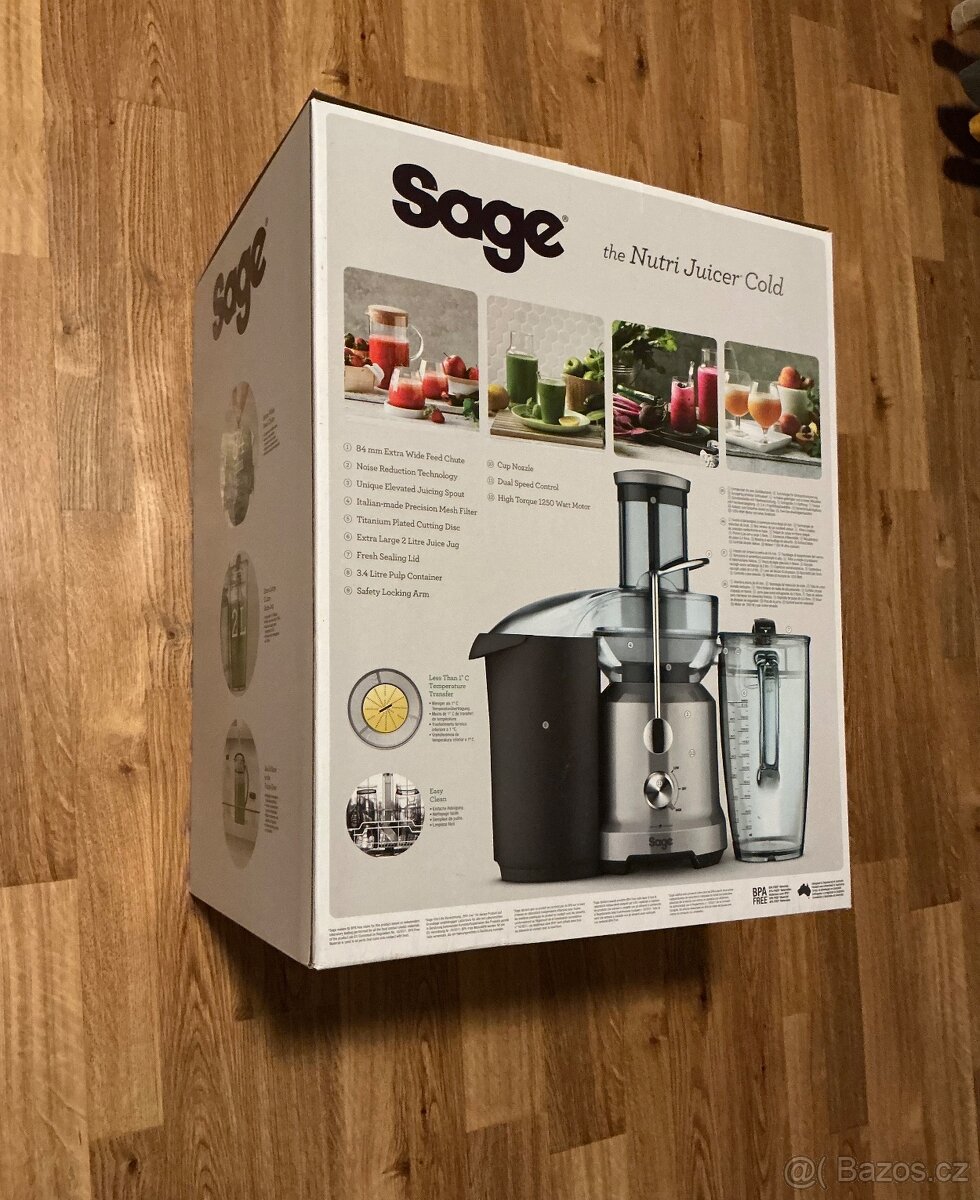 Odšťavňovač Sage nový - 2