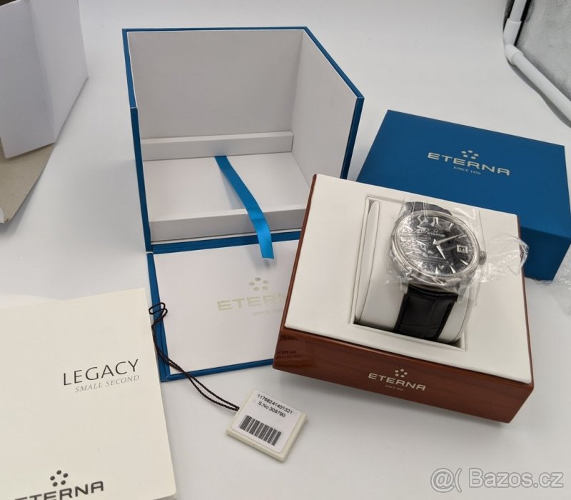 Eterna Heritage 1948 hodinky NOVÉ.V obchodě kolem100tisíc Kč - 2