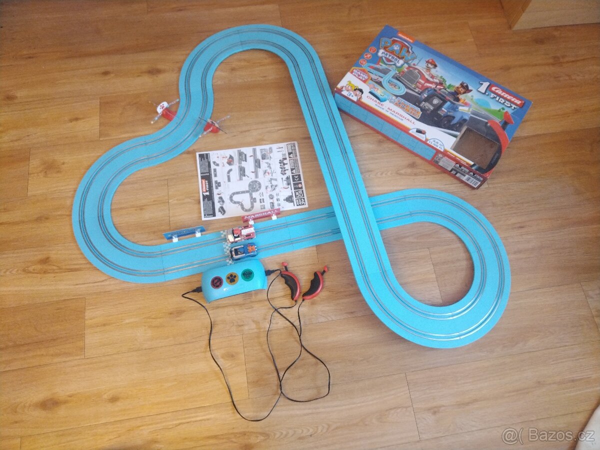 Autodráha Carrera First Tlapková patrola - 2