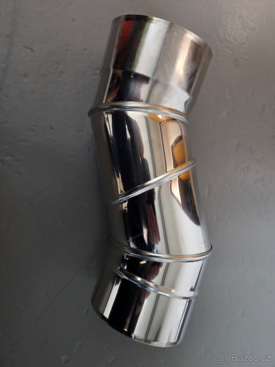 Nastavitelné nerezové koleno 90° - 2