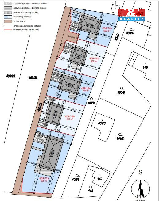 Prodej pozemku k bydlení, 562 m², Třemošná, Záluží. - 2