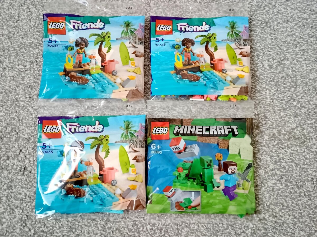 LEGO sáčky různé druhy City, Creator, Minecraft nové - 2