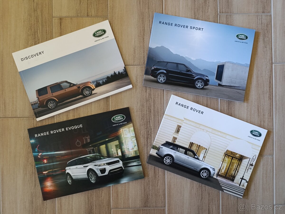 Prospekty Jaguar, Range Rover, Land Rover, Mini. - 2