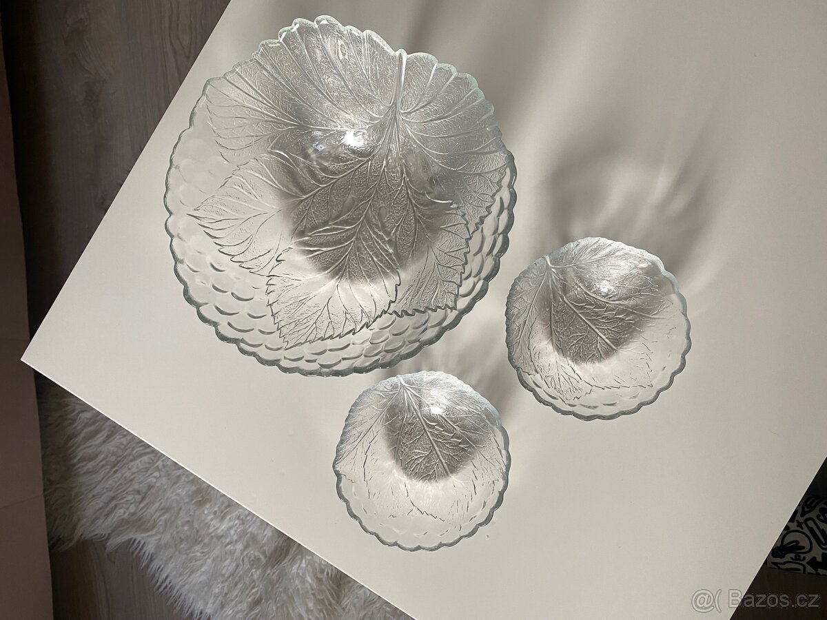 Sada skleněných misek - 2